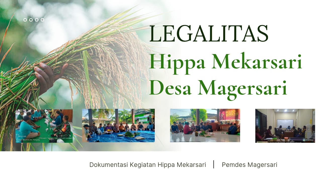 LEGALITAS HIPPA MEKARSARI DESA MAGERSARI